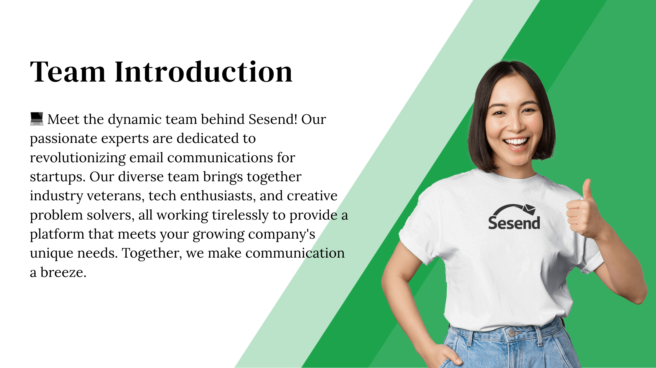 Meet the team behind Sesend